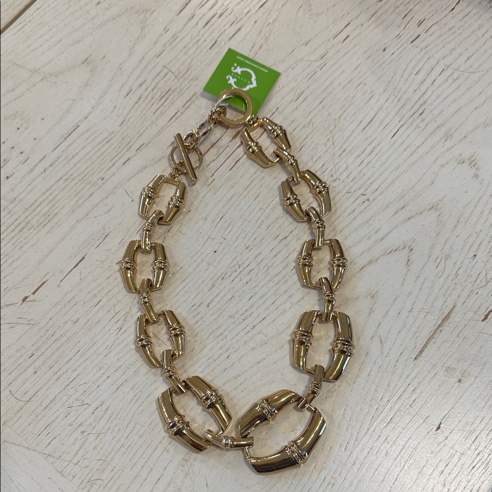 C. Wonder Gold Chunky Link Necklace